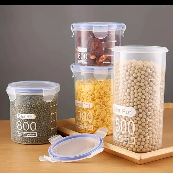 11 Pack Of 600 ml Containers-Airtight Food Storage Containers with Lids … - Picture 4 of 5